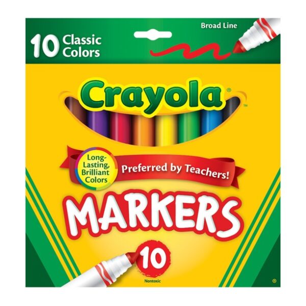 10 Canetinhas Crayola