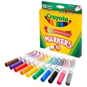 10 Canetinhas Crayola