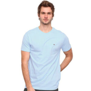 Camiseta Tommy Cotton Azul Claro