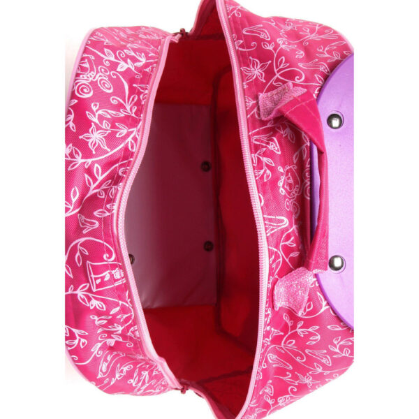 Mochila de Rodinhas Princesas Rosa