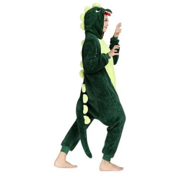 Macacão Kigurumi Fleece Dinossauro