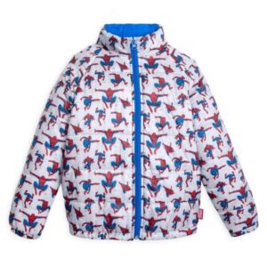 Jaqueta Puffer Homem Aranha infantil Disney Casaco Kids