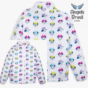 Jaqueta Puffer Minnie infantil Disney