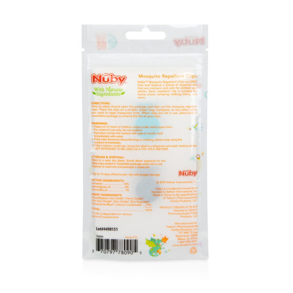 Mosquito Repellent Clip 2 Pack