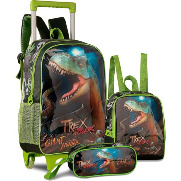 Kit Escolar Infantil T-Rex