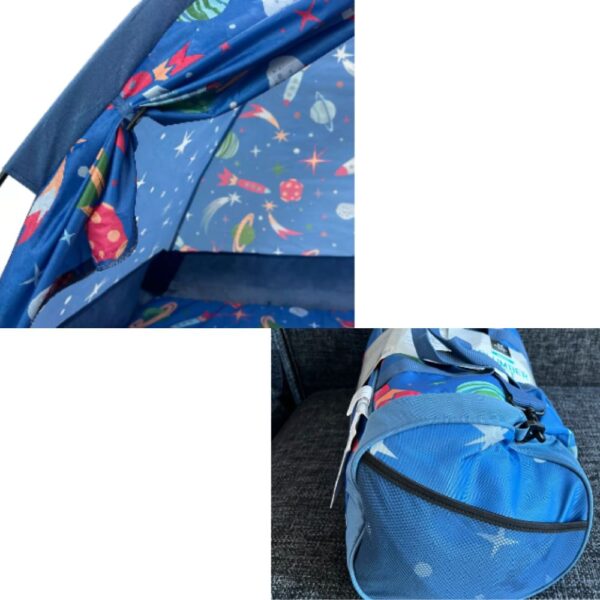 Conjunto Barraca bolsa e saco de dormir Infantil