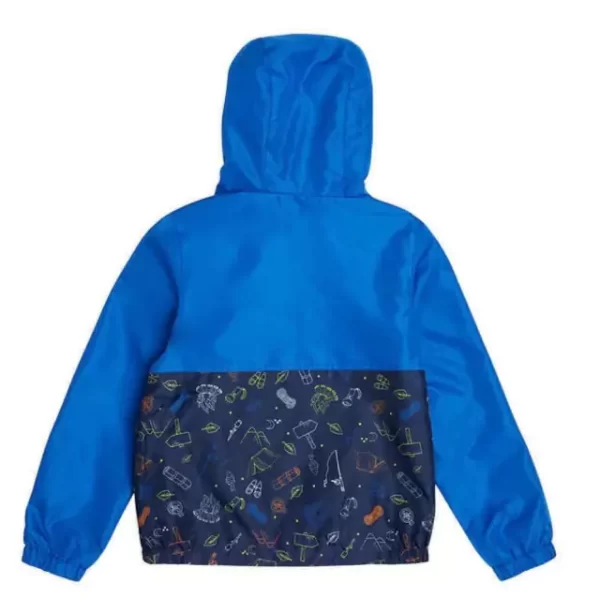 Jaqueta Corta Vento Eddie Bauer Kids Nautical Blue.