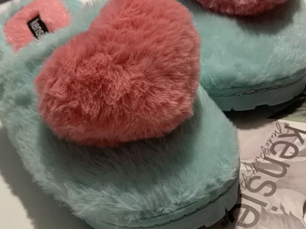 Pantufa Chinelo Kensie Coração