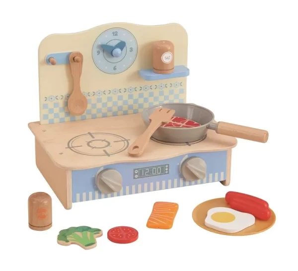 Brinquedo Montessori Cozinha De Madeira Colorido