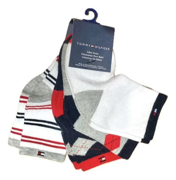 Meia Infantil Tommy Hilfiger 4 Pares - Image 2