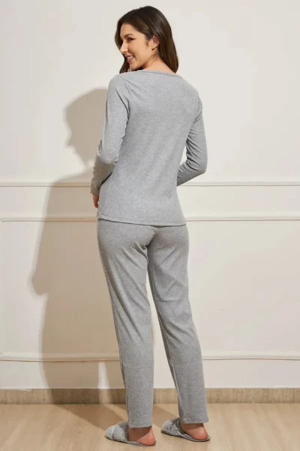 Conjunto pijama Cinza Importado Juicy Couture - Image 3