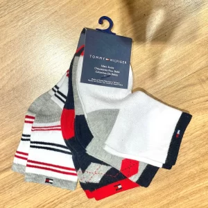 Meia Infantil Tommy Hilfiger 4 Pares 