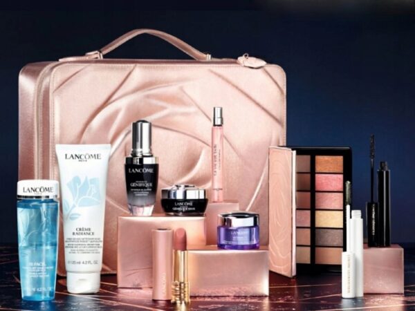 Maleta Maquiagem Lancôme Holiday Beauty Box.