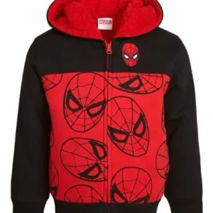 Casaco Infantil Homem Aranha Sherpa Importado Origin