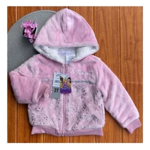 Casaco Infantil Importado Sherpa Princesas Disney